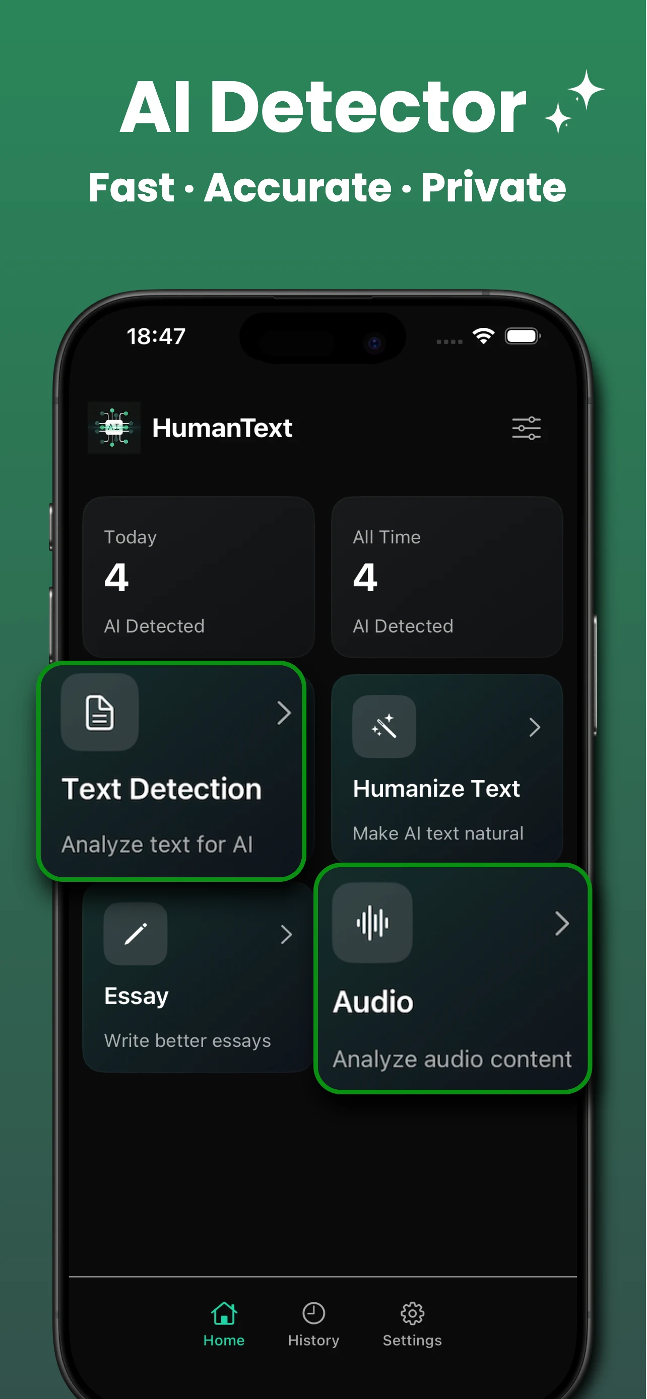 Zero-GPT Detector & Detect Al screenshot